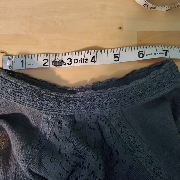 American Eagle Outfitters Green Lace Top - Picture 13 of 14